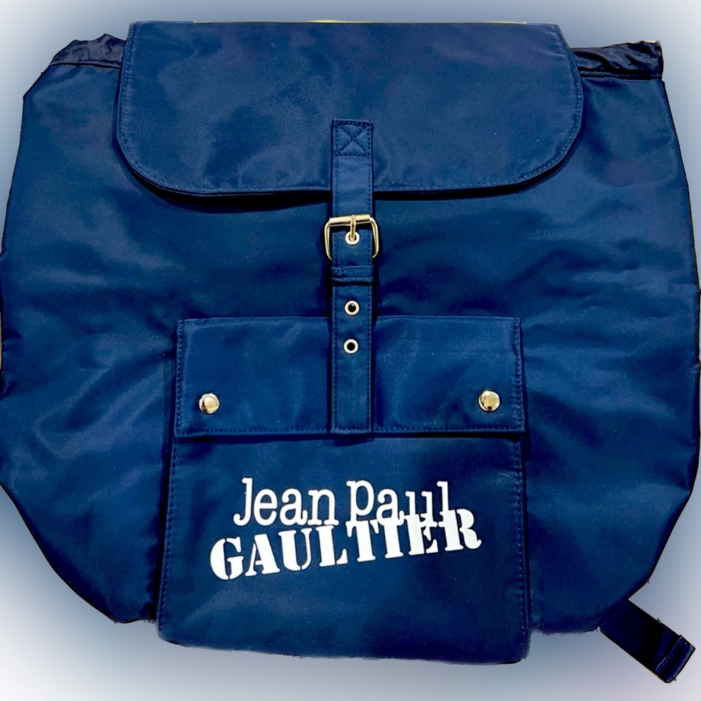 Jean Paul Gaultier Weekend Bag backpack with drawstrings NWOT
